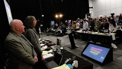 Minute's silence DM 2025.