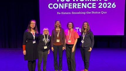 NUJ delegation the TUC Women's Conference 2026