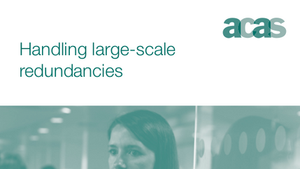 Cover: ACAS Handling large-scale redundancies