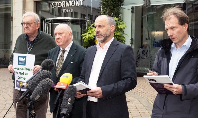 Michael Fisher, Seamus Dooley, Patrick Corrigan, Daniel Holder