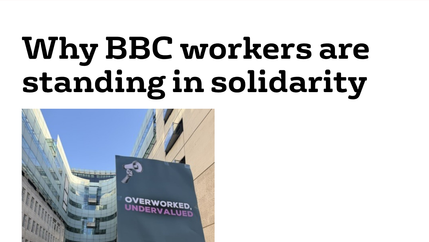 A3 BBC 'Solidarity' recruitment poster