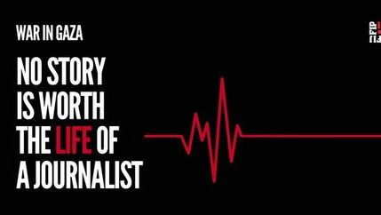 IFJ gaza safety fund logo