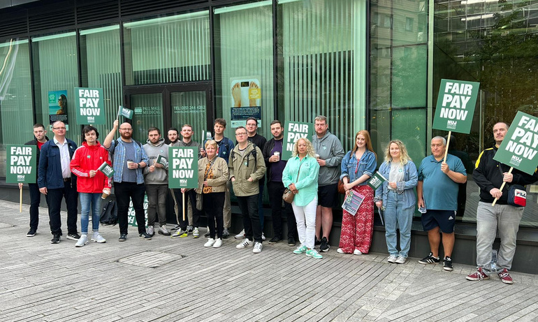 Reach Merseyside picket